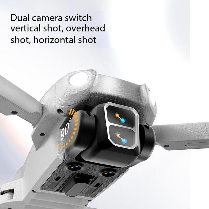 A888 Pro VR Drone 4K Profesional Aerial HD 8k Dual Kamera Intelligensi Pengeluaran Brushless Power L
