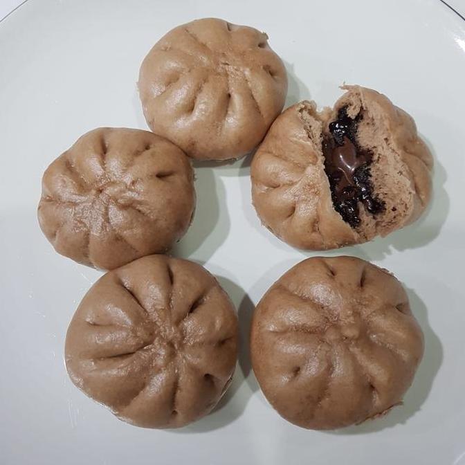 bakpao dimsum coklat / frozen pao / dimsum