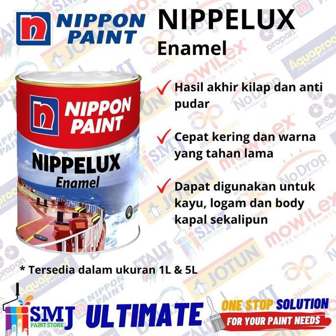Cat kapal nippon Nippelux ENAMEL marine coating 5 Liter