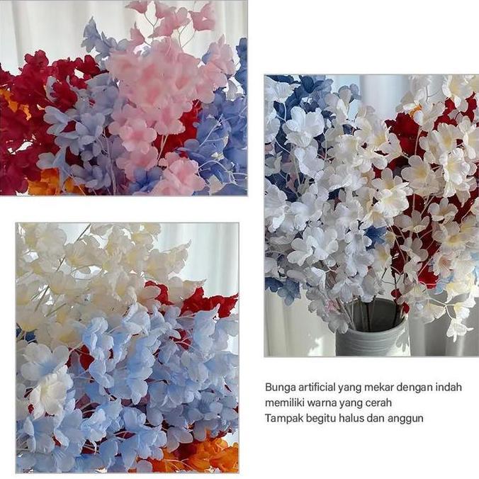 (Best) GM Bear Bunga Edelweis Artificial P0590 -  Bunga Edelweis Imitasi Artificial Flowers