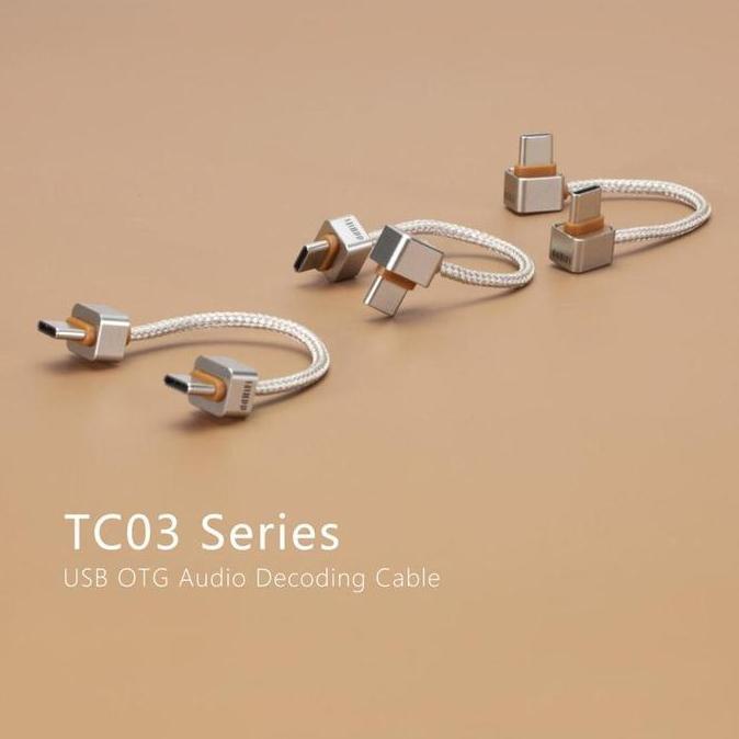ddHiFi TC03SS / TC03SL / TC03LL USB-C to USB-C OTG Audio Decoding Cable Original Garansi Resmi 1 Tah