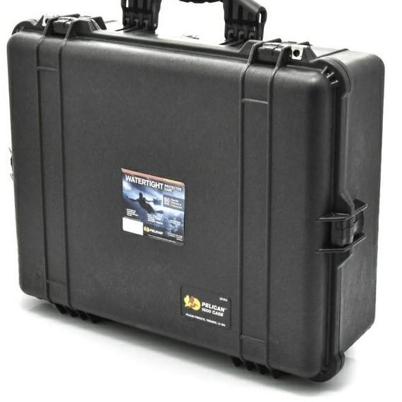 PELICAN PROTECTOR CASE BLACK W/FOAM 1600
