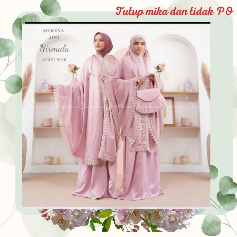 Diskon Hampers Mukena Seserahan Bahan Silk/Seperangkat Alat Sholat/Paket Muslimah/Kado Cewek