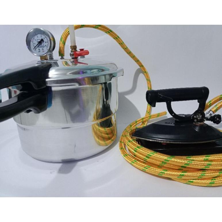 setrika uap boiler presto loundry 8 liter/setrika uap boiler gas/setrika uap
