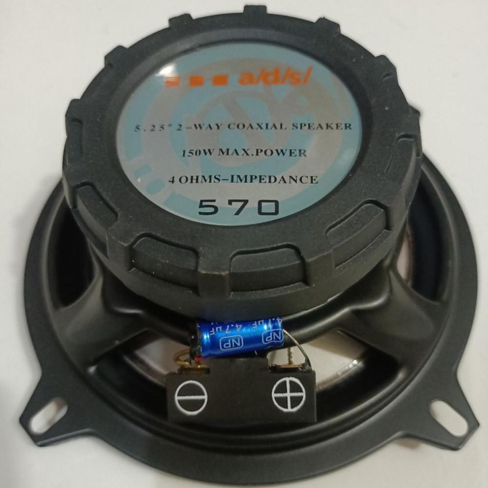 1PCS SPEAKER COAXIAL 5 INCH ADS 570 SPEAKER MOBIL 150WATTS