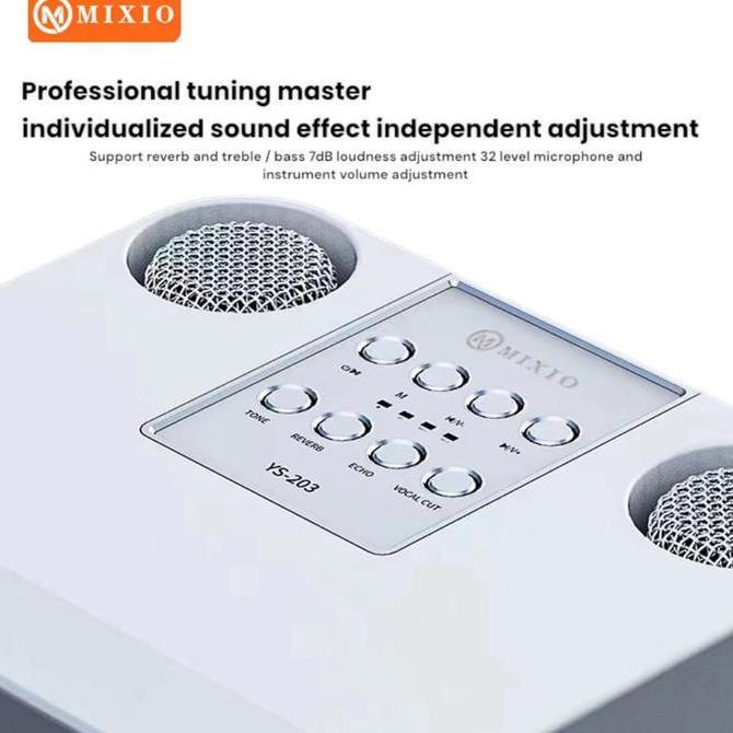 MIXIO YS-203 Voice Change Karaoke Speaker Bluetooth for Mobile Phone