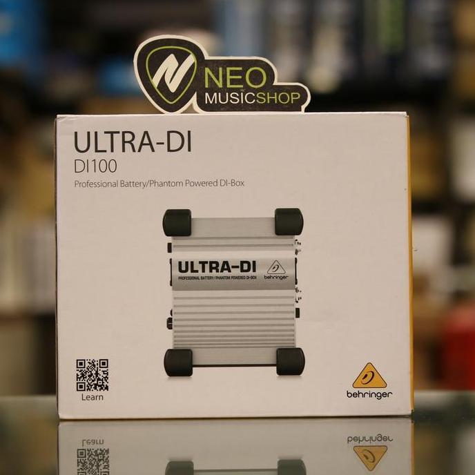 BEHRINGER DI100 Active Direct Box Amplifier