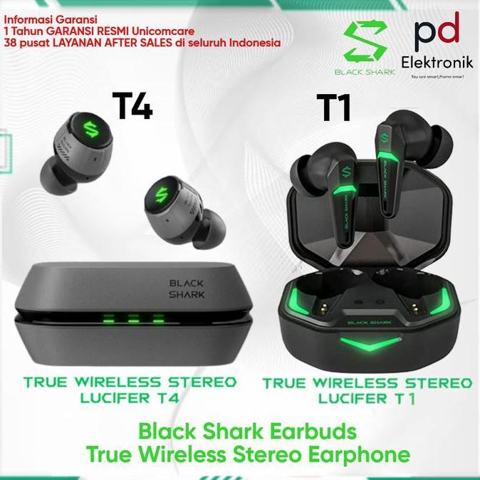 Black Shark Lucifer T1 TWS Earbuds Earphone Blackshark