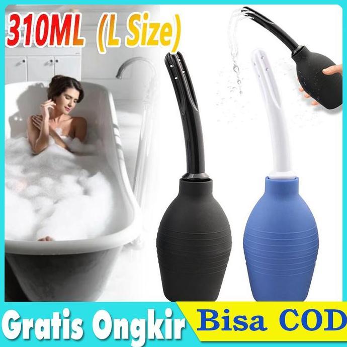 KEYMAZ 310ML alat pembersih anus anal douche alat medis Cleaner