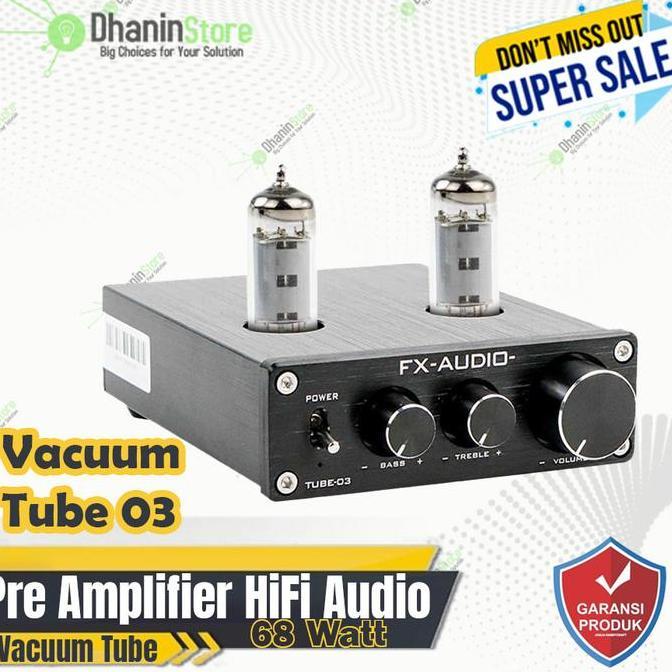 Kit Pre Amp Amplifier Tabung Vacuum Tube 03 Hifi Audio 6j1 6j2 68 Watt