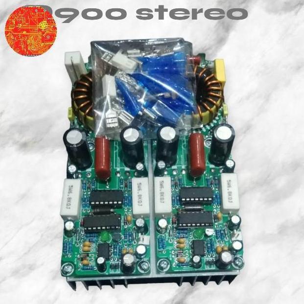 kit power amplifier class d900 stereo double layer