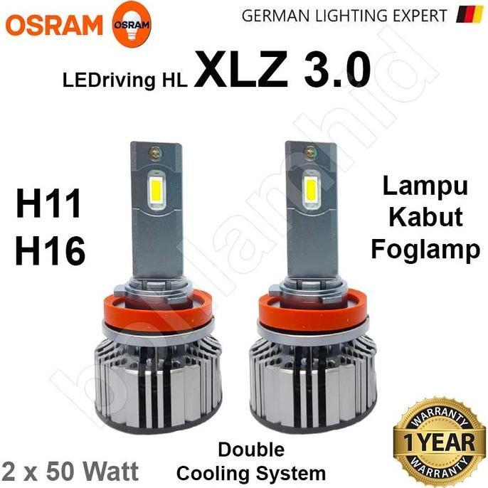 Paket 2 Set Lampu LED CALYA, SRA OSRAM XLZ Headlamp dan Foglamp