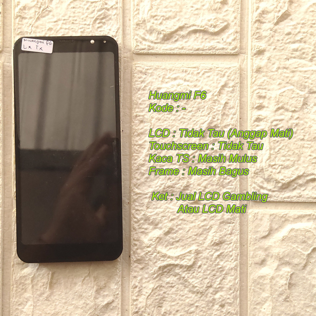 Huangmi F6 LCD Plus Frame Gambling Copotan