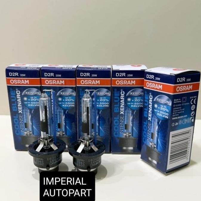 BOHLAMP LAMPU OSRAM COOLBLUE D1S D2S D3S D4S D2R D4R LAMPU UTAMA OSRAM - D1S