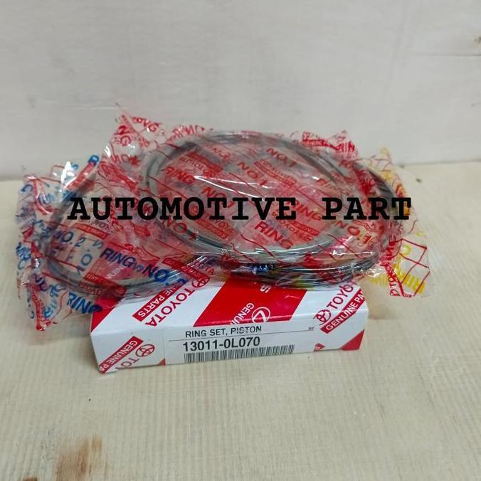 RING PISTON/RING SEHER HILUX DIESEL SET 2.5CC 13011-0L070