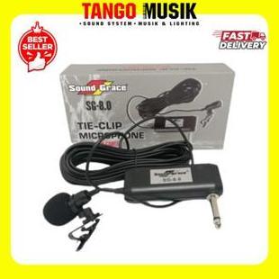 MIC CLIP ON SOUNDGRACE SG 8.0 ORIGINAL / MIC LAVALIER / MIC PIDATO / MIC CERAMAH / MIC KECIL / MIC J
