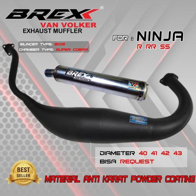 KNALPOT NINJA R RR SS ORIGINAL BREXX BX 05