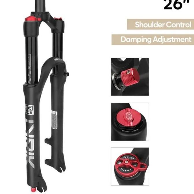 Promo Meroca Fork Air Angin Suspensi Sepeda Mtb Fork Os Lurus Damping Reboun