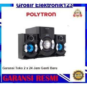 Polytron Multimedia Speaker Aktif PMA-9527 Bluetooth v5 150W AMBIENT LHT BASSOKE GARANSI RESMI 1 Tah