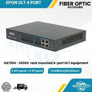 TERMURAH - HIOSO HA7304 EPON OLT 4 Port OLT HIOSO HA7304 EPON Original