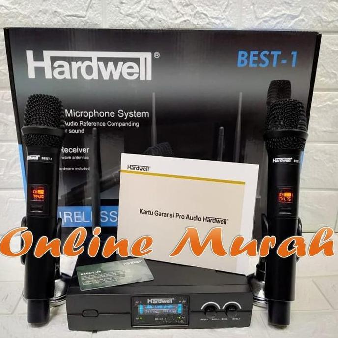 mic wireless hardwell best 1 HANDLE ORYGINAL hardwell best1