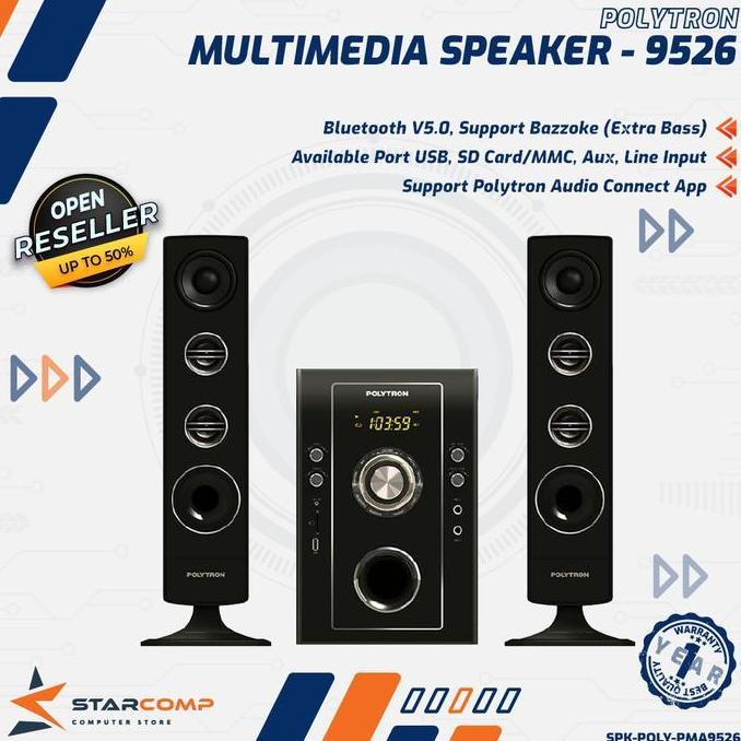 POLYTRON PMA 9526 Multimedia Speaker PMA9526