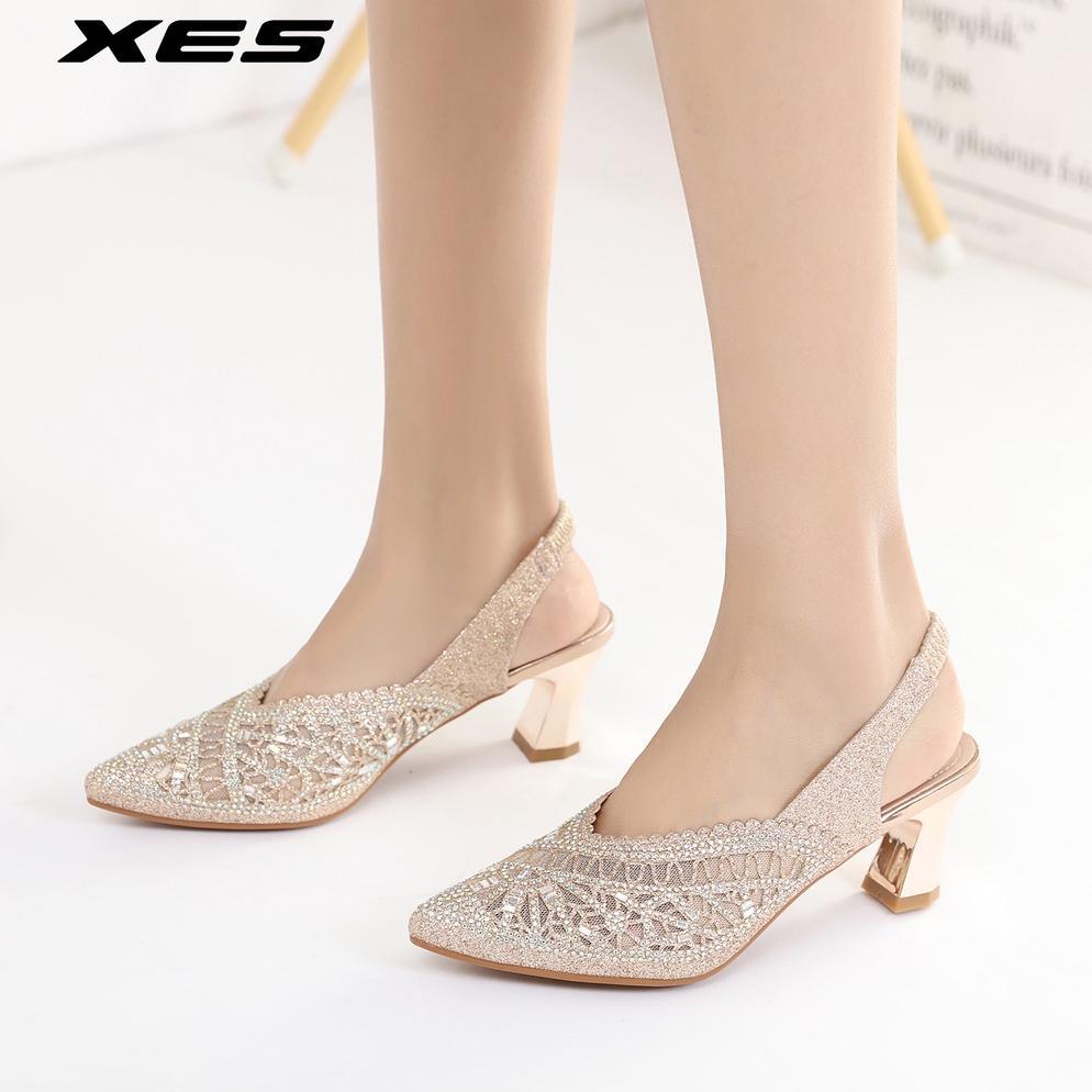 Cuci Gudang Xes 2298-8 / Sepatu Pesta Wanita Heels