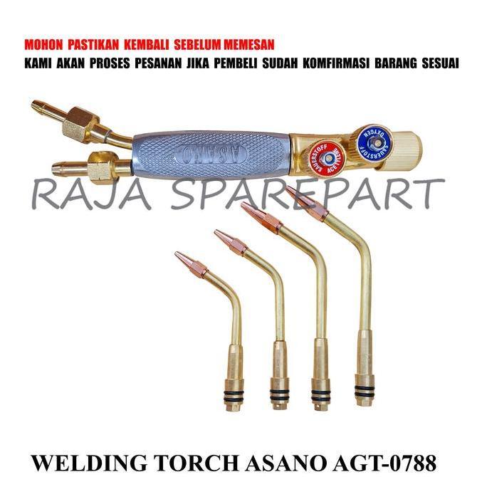 BLENDER LAS WELDING TORCH/GLOOR TORCH/WELDING TORCH ASANO AGT-0788 SGA27