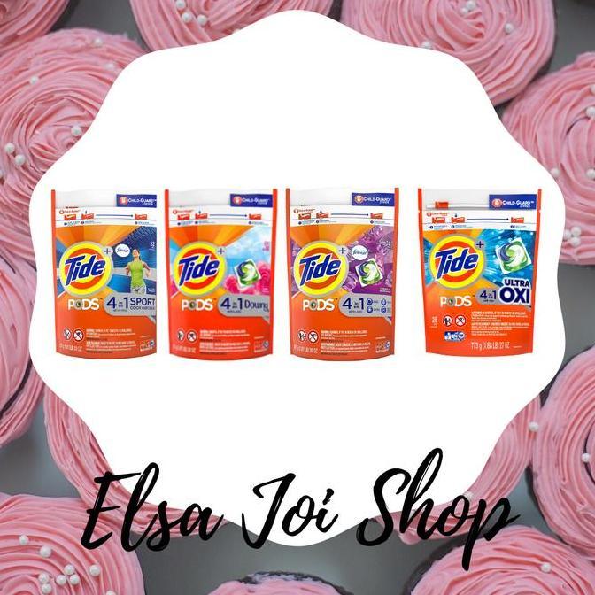 Tide Pods 4 In 1 Downy Laundry Detergent Liquid - SERIES