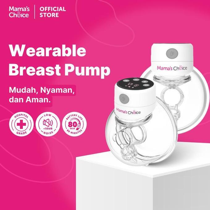 Wearable Electric Breast Pump Mama's Choice | Pompa ASI Electric Handsfree - Pompa ASI untuk Ibu Men