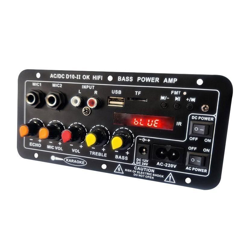 2000W Amplifier Bluetooth Super Bass Modul Power Amplifier Speaker 12V 24V 220V Stereo Hi-Fi Portabl