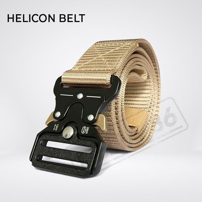 Men- Sabuk Tactical / Sabuk Helicon Besi Hijau Sabuk Kain Pria Gesper