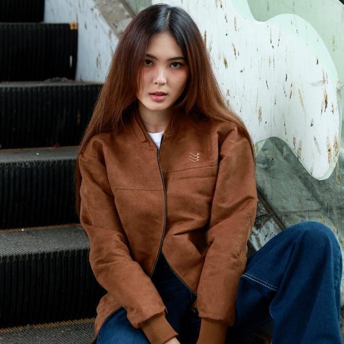 Hombre- New- Delibra Jaket Suede Coffe