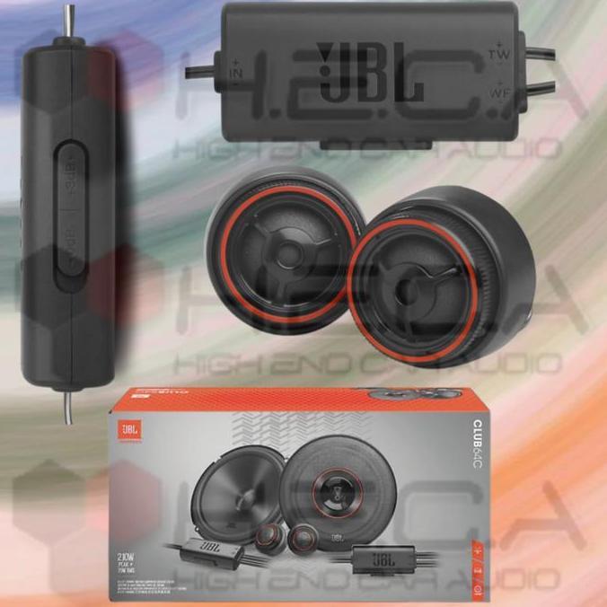 Promo JBL CLUB 64C Speaker Split 6.5" inch 2-Way Pintu Mobil Component Set Diskon