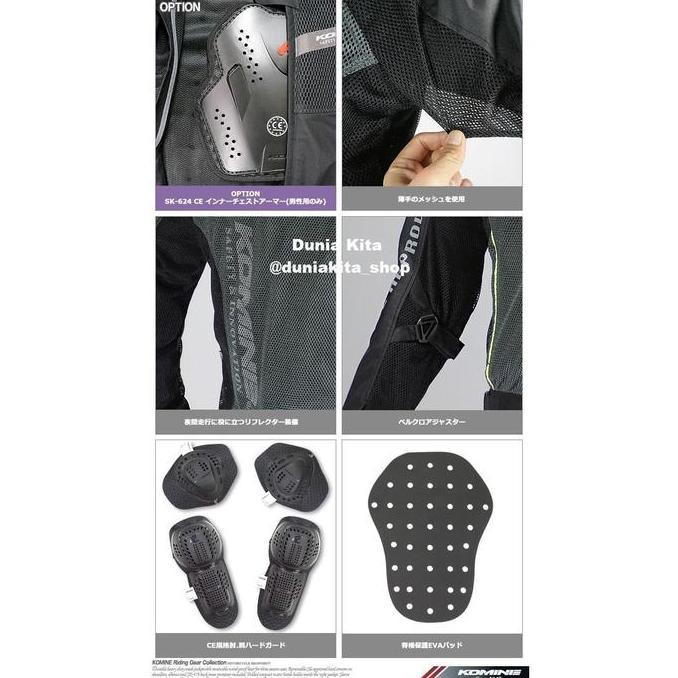 Promo Jaket Motor Komine JK 098 Diskon