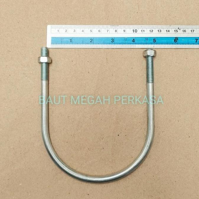 U Bolt 4 Inch / Klem Paralon / Klem Pipa