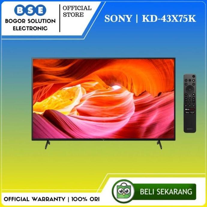 (Best) LED TV SONY 43 Inch KD-43X75K 4K Google TV Sony KD 43X75K Sony 43X75