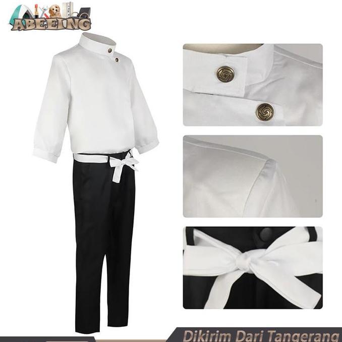 Full Set Jaket Yuta Okkotsu Dan Celana Cosplay Anime Jujutsu Kaisen