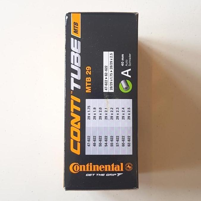 Promo Continental Mtb 29 Schrader Inner Tube 29 X 1.75-2.5 Cod
