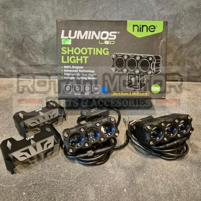 Mini Projie Luminos Q9 Pro Triple Lens Blue Lens Q9 PRO / LUMINOS Q9 PRO LASER LED / MINI PROJIE 3 M