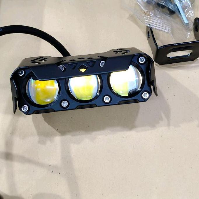Lampu SQL 3 Q9 3 Lensa Putih Kuning