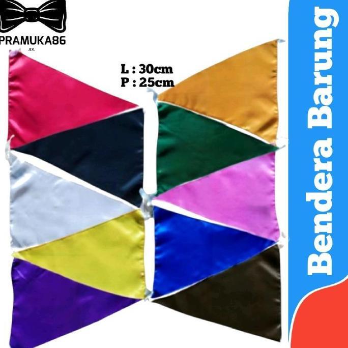 Bendera / Bendera Barung Pramuka Siaga / Bendera Barung Pramuka / Bendera Barung
