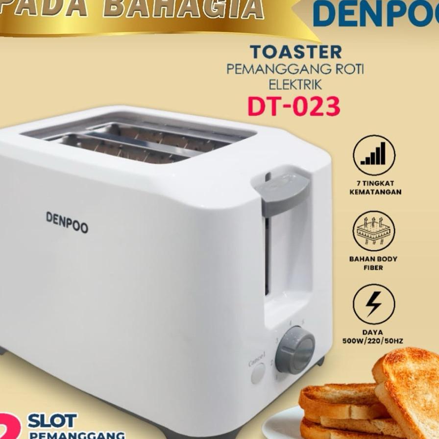 Toaster Pemanggang Roti Denpoo Dt 23