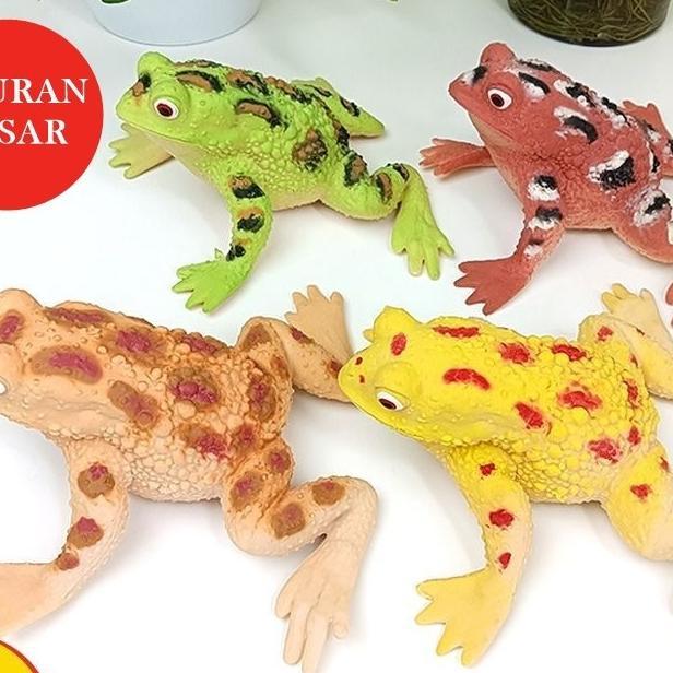 Mainan Squishy Kodok Katak Squisi Frog Stress Ball Fidget Toy Penghilang Stress Slime Bola Stres Pen