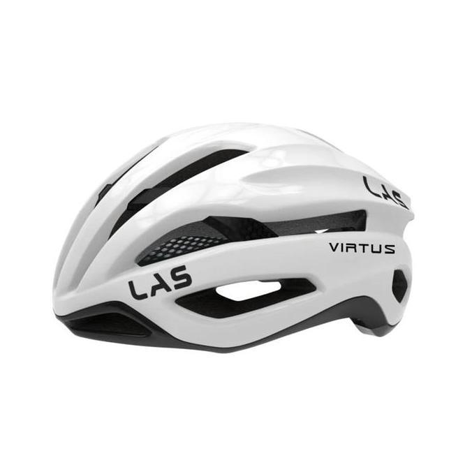 Helm Sepeda - LAS Virtus Carbon Helmet - White Carbon