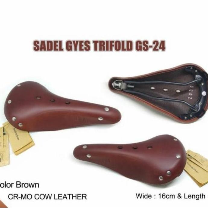Sadel GYES Trifold Leather - Kulit