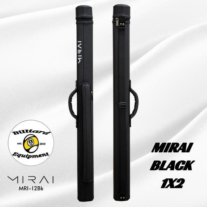 Mirai 1X2 - Black | Tas Billiard | Cue Case Billiard