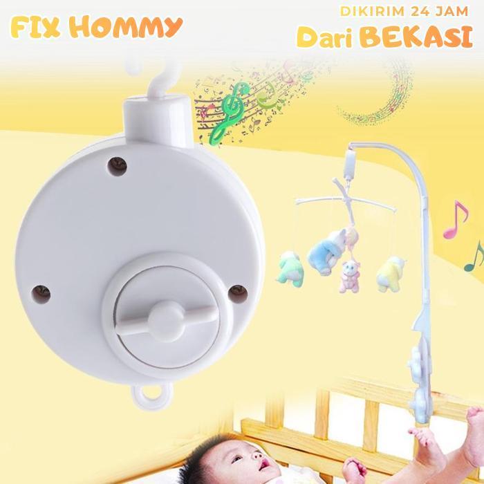 FXMY Mainan Box Bayi Gantung Musik/Mainan Kotak Musik-Tempat Tidur Bayi