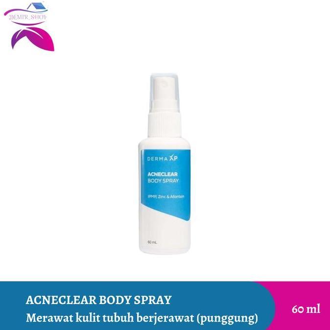 Derma Xp Acneclear Body Spray 60 ml / Spray Jerawat Punggung