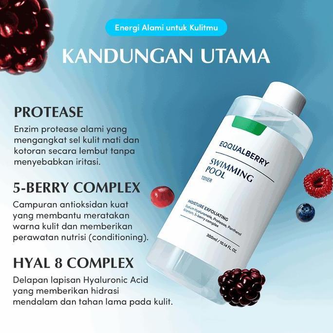 EQQUALBERRY Swimming Pool Toner 300ml